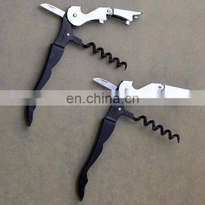 Sale Wedding Favors Design Gadget New 2022 Corkscrew Beer Engraved Wing Black Wine Opener Bottle photo-4