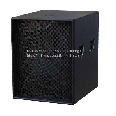 Горячая продажа! Whosalere RA-18 18-дюймовый сабвуфер, импортный сабвуфер BNC под заказ