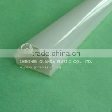 Colored Non-circular Polycarbonate Plastic Tube