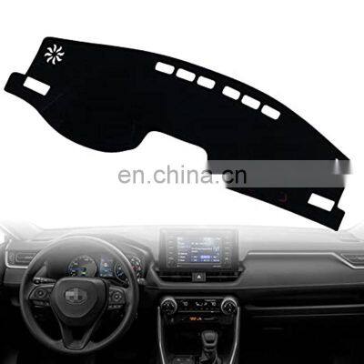 Anti Slip Customized Logo Left Right Hand Leather Auto Phone Mat Holder Car Dashboard Mat Cover for Toyota Venza 2021 2022 photo-2