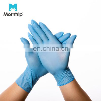 Best Sale Multi Use Good Grasp Nitrile Industrial Sensitive Skin Use Powder Free Safety Work Gloves For Industry