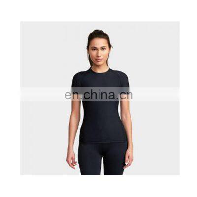 quality polyester printed guard custom logo rash guard