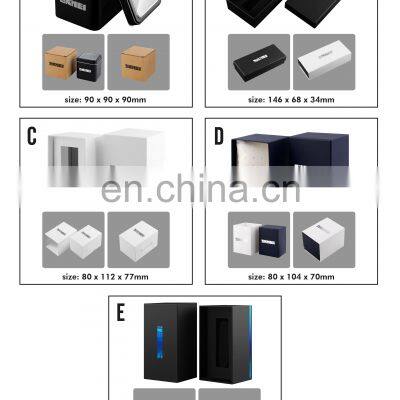 Good Quality Black White Luxury Skmei Watch Paper Packaging Gift Box Inside a Pillow Protect photo-3
