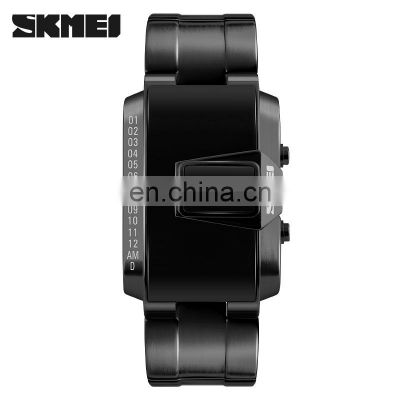 skmei zinc alloy digital led wristwatch planting heavy sport fashon watch good quality custom logo brand men Hour