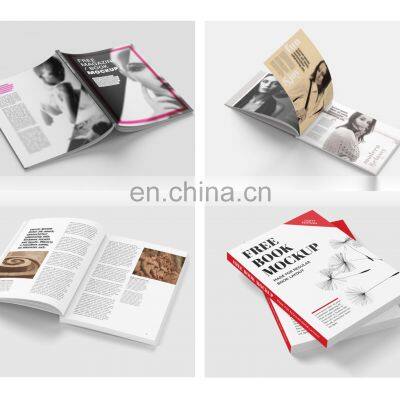 Custom Coupon Small Mini Booklet Printing Service Softcover Book Advertising Bindi Colour Instruction Manual Bible Paper Book