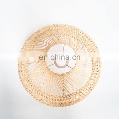 Unique Rattan Pendant Light, Woven Lamp Shade, Dining Room Chandelier | Wicker Light Fixture Vietnam Cheap Wholesale photo-4