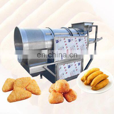 Snack Powder Spray Potato Crisps Stain Steel Automated Drum And Automatic Chip Seasoning Machine For Corn Puff