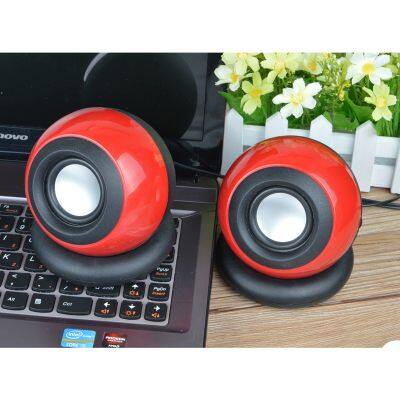 Desktop Creative Magic Ball RGB Lights USB Speakers Laptop Mini Computer Speaker photo-4