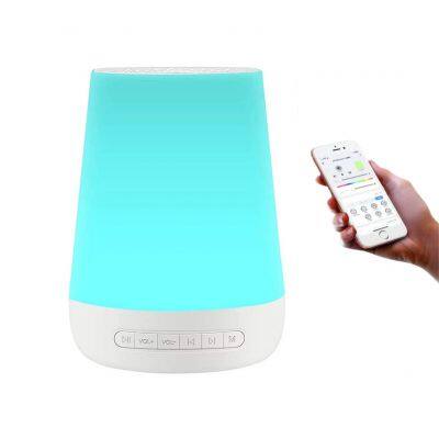Timer App Remote Control Sound Machine with Night Light White Noise Toddler Sleep Trainer with 34 Soothing Sounds for Baby
