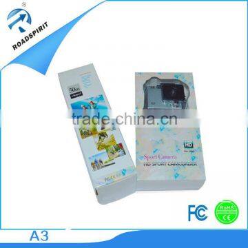 A3 High Quality HD 2' TFT Touch Screen Sports Camera With 50m Waterproof Function photo-6