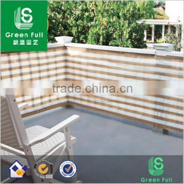 0.9x4.9M 100% New HDPE Sun Shade Sail Net With Straight Edge Alu Eyelet Balcony Fence Net With Rope for Balcony Quality Choice photo-6