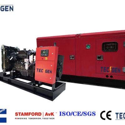 Continuous Running 80kVA Cummins Diesel Generator Set Powered by 4 Cylinder Diesel Engine
