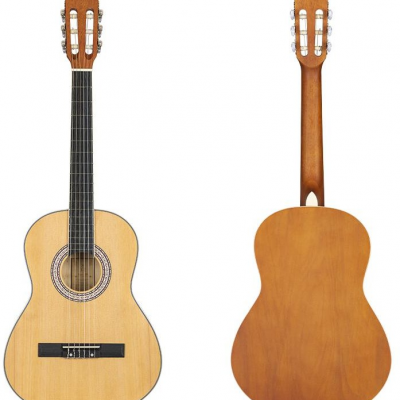 Factory Wholesale OEM YAN/OEM YAN-26 36 Inch Classical Guitar (Spruce Plywood Top, Nanyang Plywood Back&Sides) with White Rounded Binding