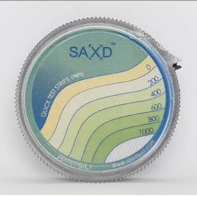 Quaternary Ammonium Sanitizer Concentration Test Strips [0～1000 Ppm]