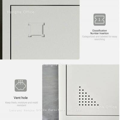 Commercial Grade Lockable Steel Wardrobe: Cold Rolled Metal Storage Locker With Anti-corrosion Finish for Police Stations, Airports and Public Areas photo-5