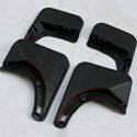 Mercedes-Benz Tire Mudguard, Mud and Scratch Resistant, PP Material, Original Vehicle Hole Position Damage-free Installation