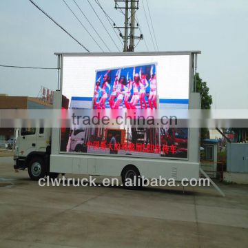 top quality JAC mobile led screen truck,4X2 led mobile truck for sale