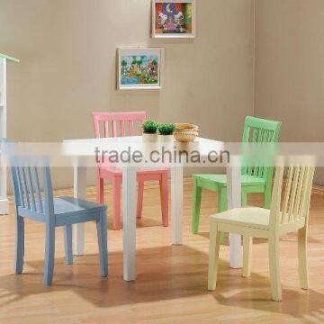 High Quality Hot Selling Kid's Wooden Table and Chairs Classroom Desk and Chair Quality Choice photo-2