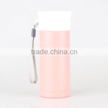 Newly ROHS Compliant Promotional Fashional Concise large-caliber Double Wall Stainless Steel Vacuum Flask