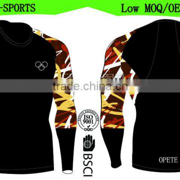 lycra body suit mma rash guard custom rash vest compression shirt