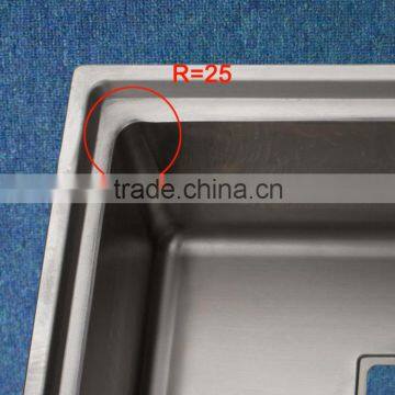 Modern Kitchen Designs Stainless Steel Sink With Drainboard HD11650A photo-2