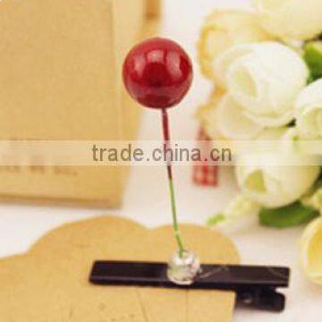 2015 Fashion Green Head Plants Grass Bean Sprout Flower Hairpin photo-6