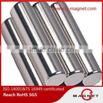 N52 TS16949 bar neodymium magnet with coating nickel manufactuer in China