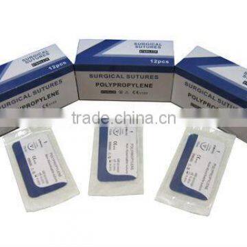 POLYPROPYLENE MONOFILAMENT, SYNTHETIC NON-ABSORBABLE SUTURE , CE