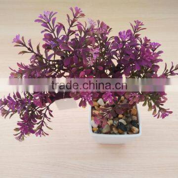 Outdoor Bonsai Rose Blossom Tree,mini Fake Agave Plant Treens photo-6