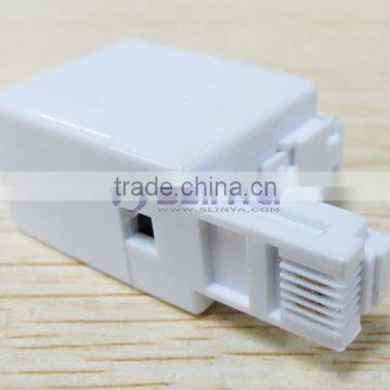 ELECTROVISION UK/US Adaptor RJ11 Plug to BT