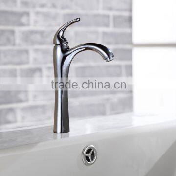 Single Hole Chrome Plated Hot and Cold Waterfall Basin Tap photo-5