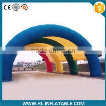 Best design decorative sports/promotion inflatable tunnel tent