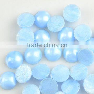 Acrylic Jelly Hotfix Half Pearls, Neon Transfer Half Pearls with Flatback Wholesale for Dress Decoration