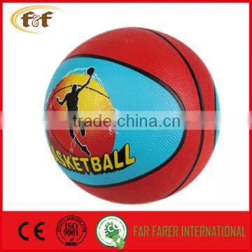 customized photo rubber basketball new arrival