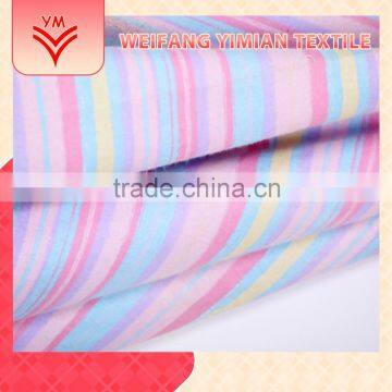 Manufacture Stripe Polyester Cotton Printed Georgette Fabric