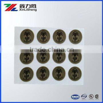 Custom Gold Printing Lens Sticker 100% UV Protection photo-2