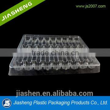 20 pack large PET clear Ampoule tray for 2ml, 3ml,5ml, 10ml / Vial plastic packing tray medical disposable