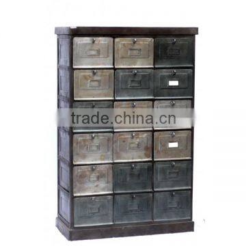 Unique Vintage Industrial Drawers, Metal Drawers, Industrial Cabinets