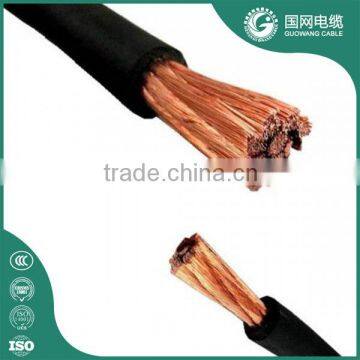 flexible rubber/pvc insulated welding cable h01n2-d 185mm rubber welding cable