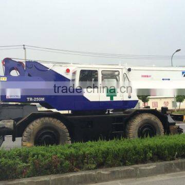 Used Good Condition Terrain Crane TADANO TR250 in Cheap Price for Sale photo-2