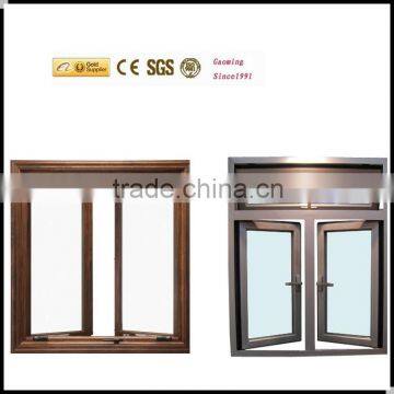 Aluminum/UPVC casement windows with high quality /windows fabrication factory DS-LP549