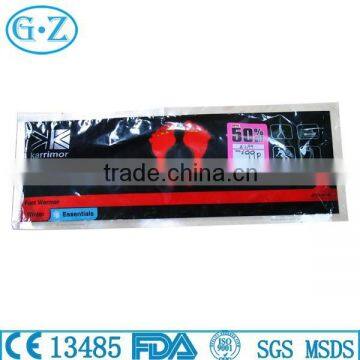 Instant Air Activated Disposable Foot Heating Insole For Outdoor Use With CE Certificate photo-2