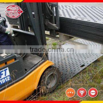 Factory Supply hdpe out-door ground mat/hdpe plastic road mat