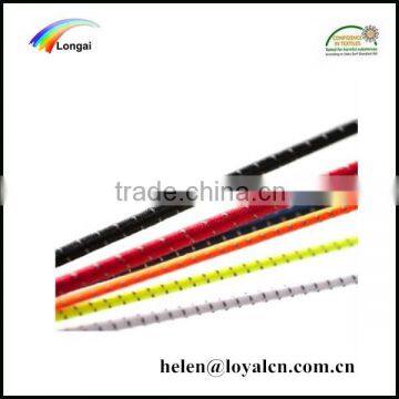 Garment use colored braided elastic cord for sale