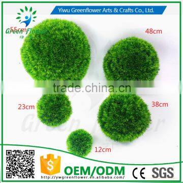 greenflower 2016 plastic cheep Grass ball artificial flowers for Wedding decrations home decor