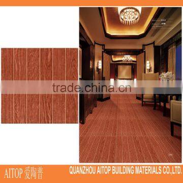 rust colored glazed floor tile design