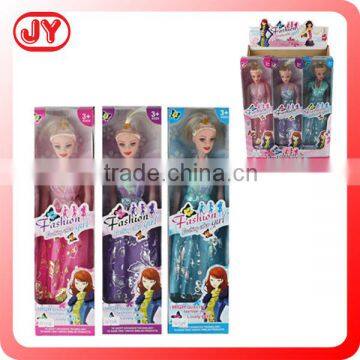 Promotional doll set girl 11.5 inch blow mould dolls gift toy with EN71