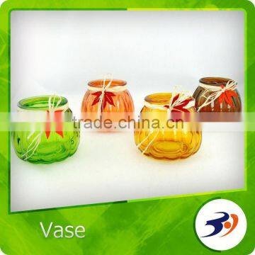 Wholesale Glass Vase Glass Vase With Rope Decoration