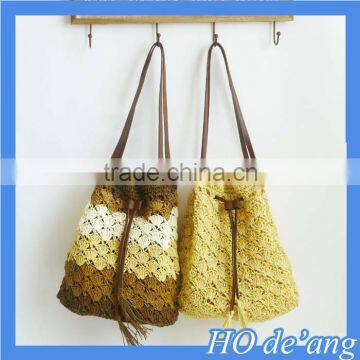 Hogift Wholesale Newly Fashion Women Shoulder Bag/Straw Beach Bag