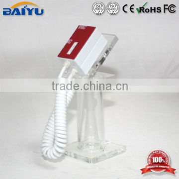 Transparent hot sale display show stand handset rack